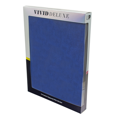 Vivid Deluxe 9-Pocket Zippered PRO-BINDER®