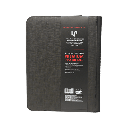 9-Pocket Zippered Premium PRO-BINDER®