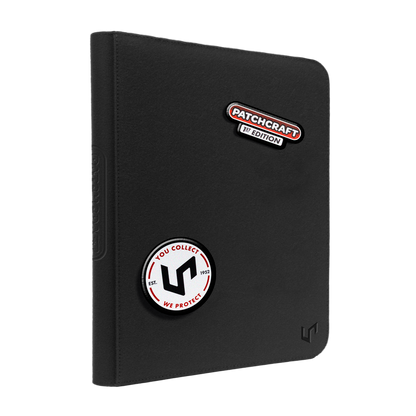 PATCHCRAFT™ Zippered 9-Pocket PRO-BINDER® Black