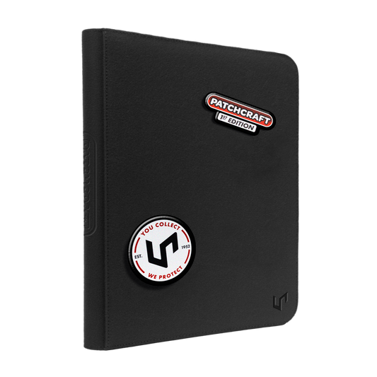 PATCHCRAFT™ Zippered 9-Pocket PRO-BINDER® Black