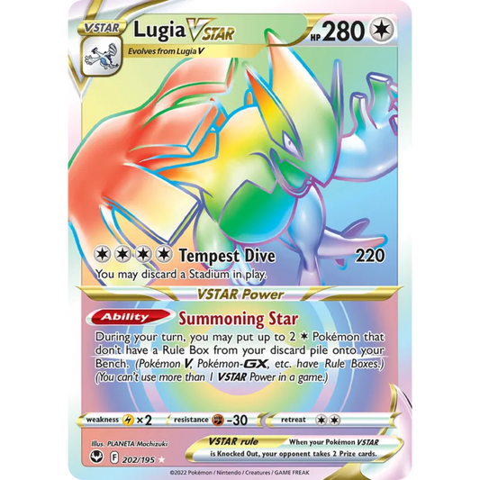 Lugia VSTAR (Secret) 202/195