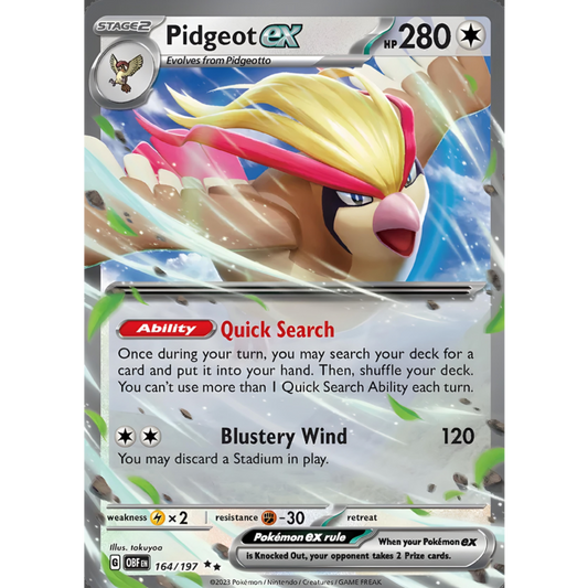 Pidgeot ex 164/197