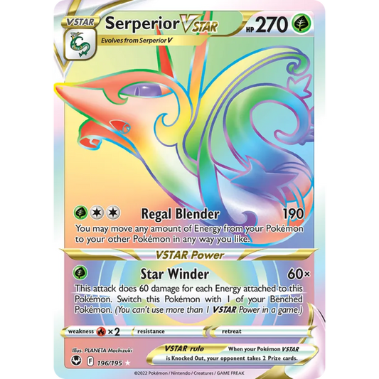 Serperior VSTAR (Secret) 196/195