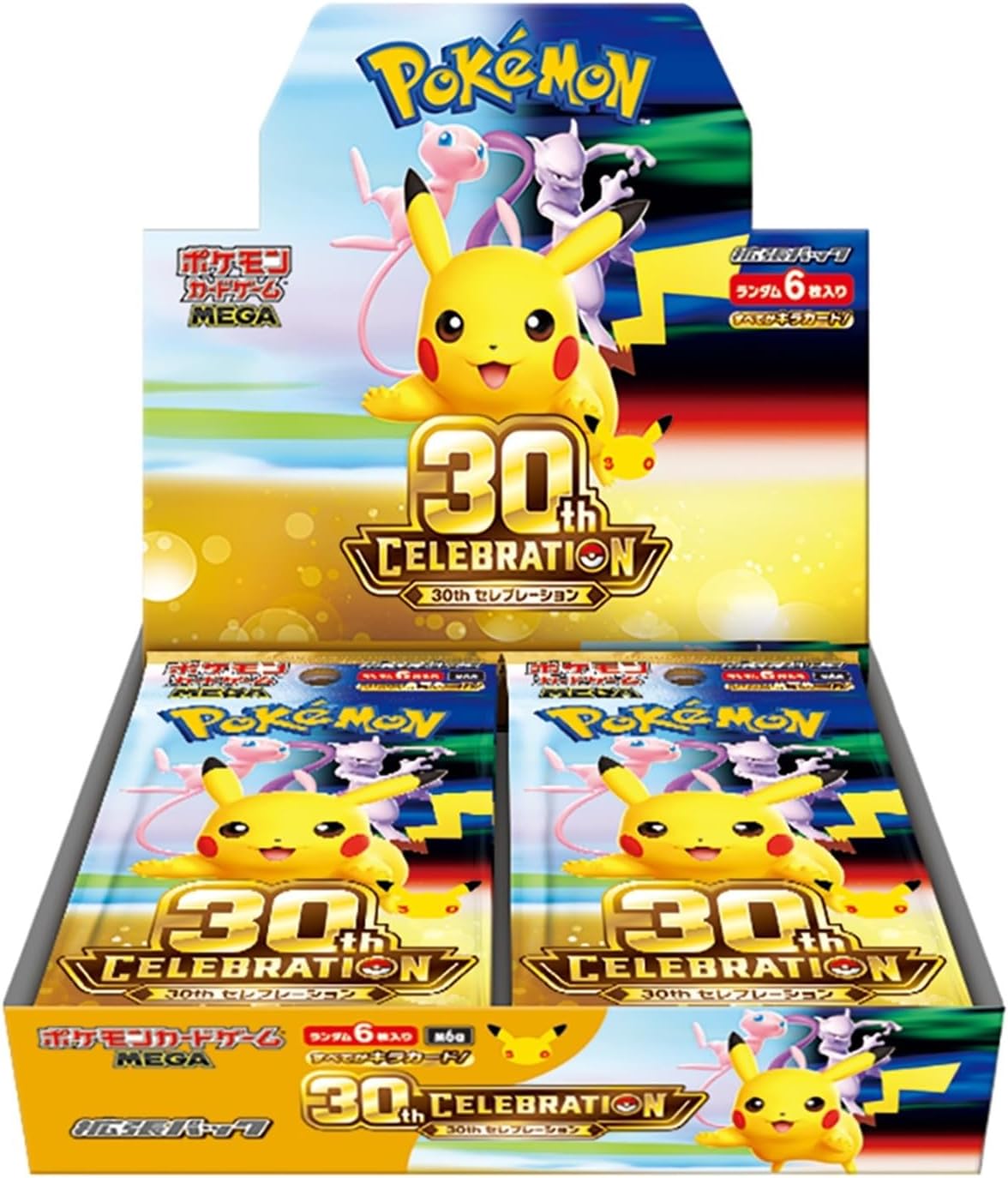[PREORDER SHIP BY 10/2/26] (Japanese) Pokémon TCG: 30th Celebration Booster Box