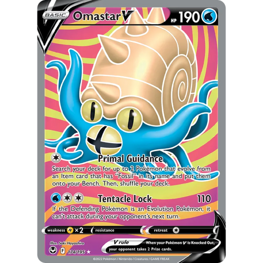 Omastar V (Full Art) 174/195