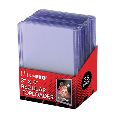 3" x 4" Clear Regular TOPLOADER® Sleeves (25ct) for Standard Size Cards