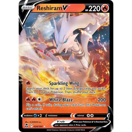 Reshiram V 24/195