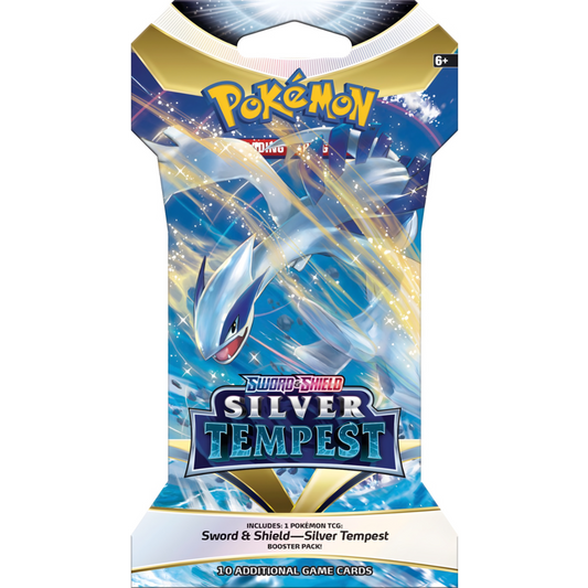 Silver Tempest Sleeved Booster Pack