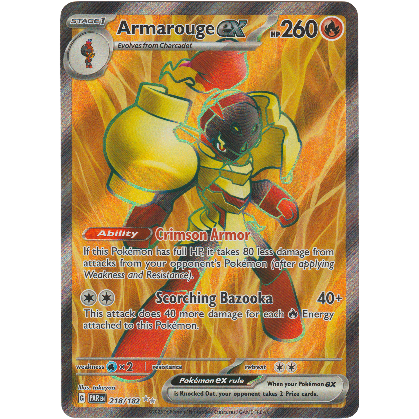 Armarouge ex 218/182