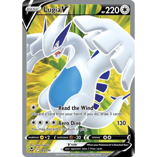 Lugia V (Full Art) 185/195