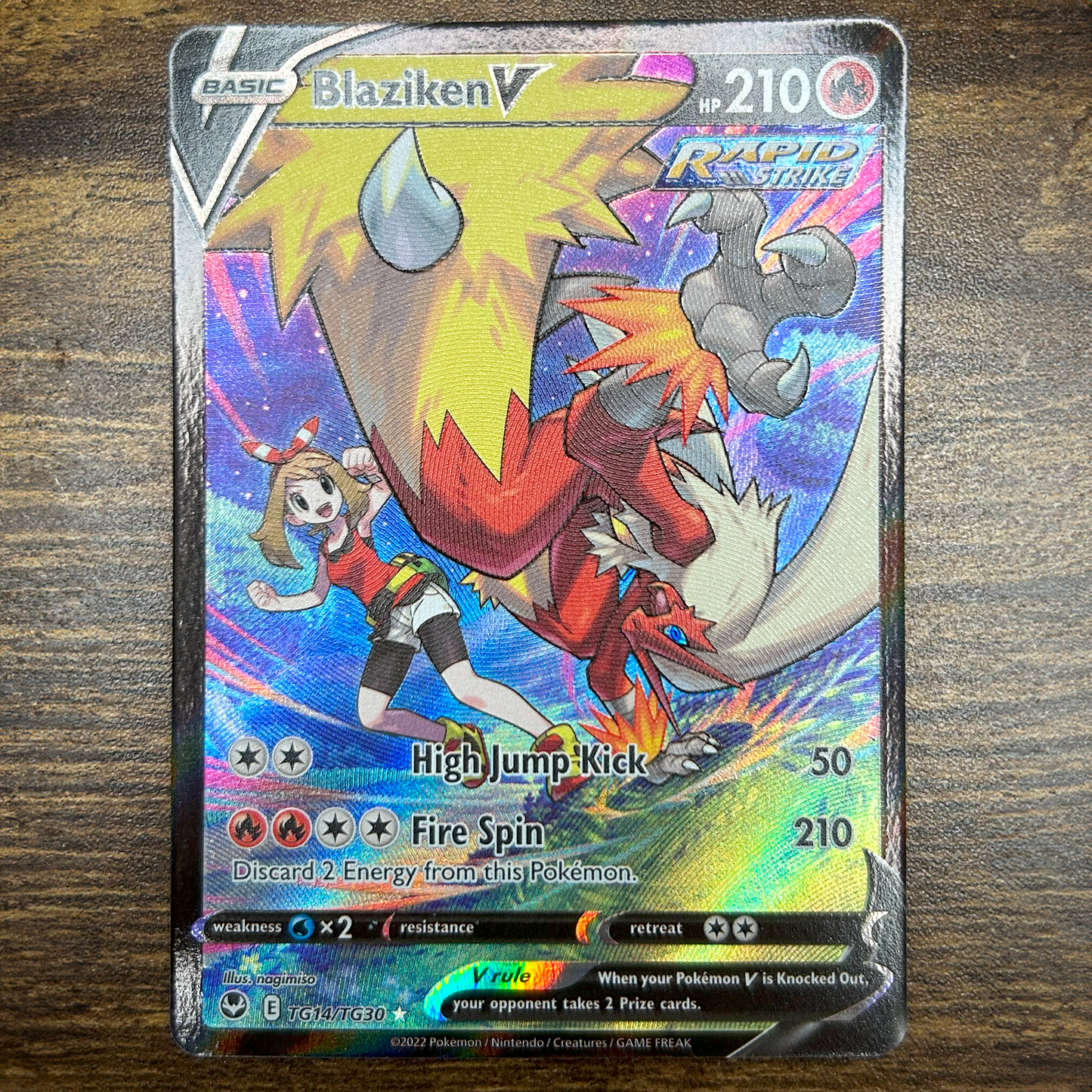 Blaziken V 14/30