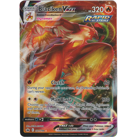 Blaziken VMAX 21/198