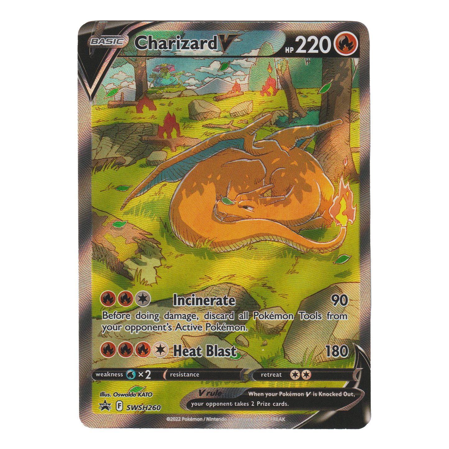 Charizard V SWSH260