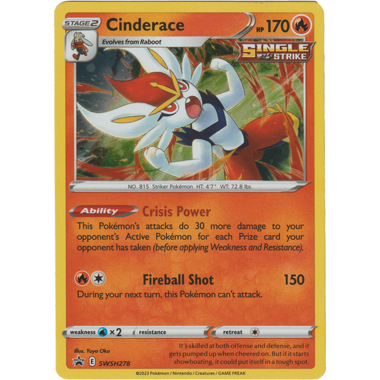 Cinderace SWSH278