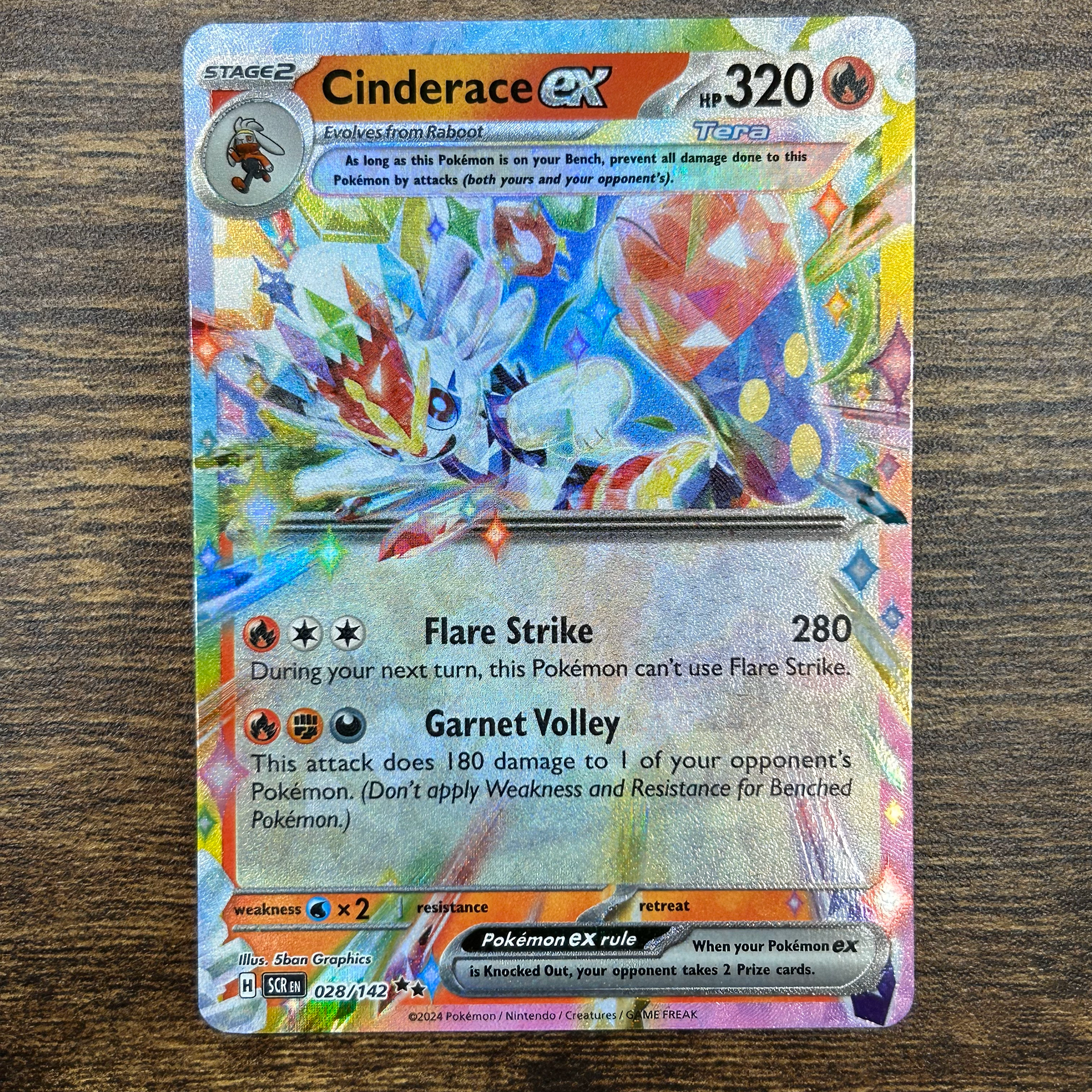 Cinderace ex 28/142 – Kooky Collectibles