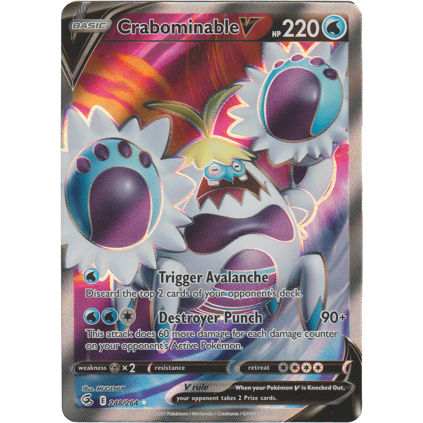 Crabominable V 248/264