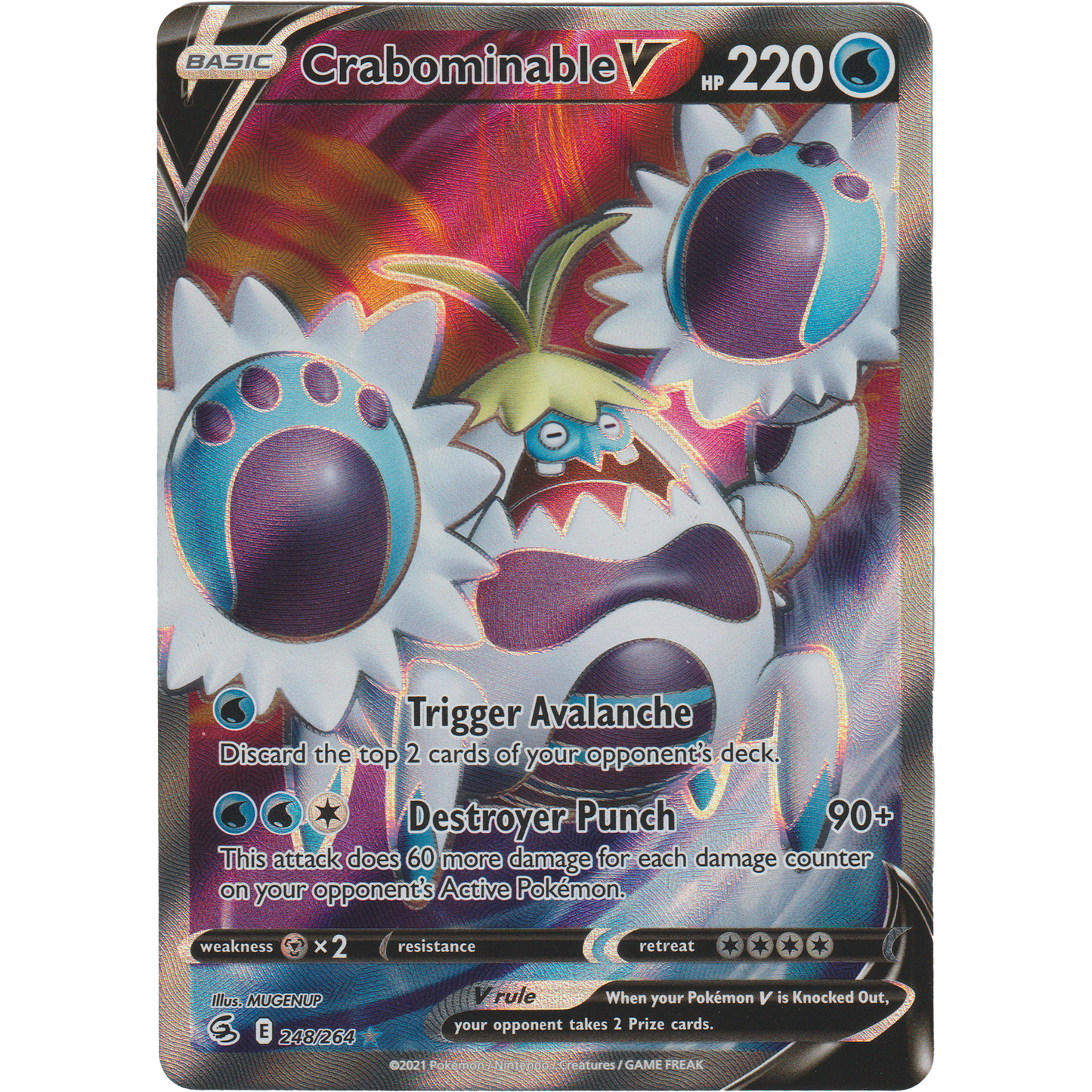 Crabominable V 248/264