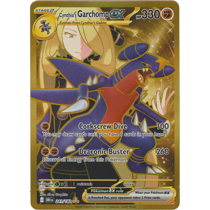 Cynthia's Garchomp ex 241/182