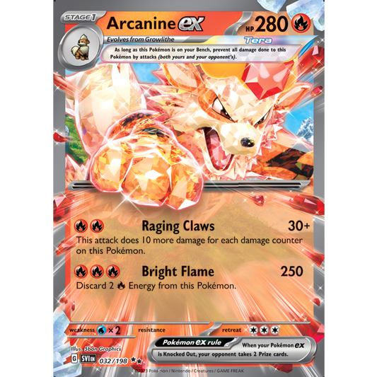 Arcanine ex 032/198