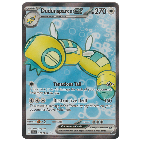 Dudunsparce ex 178/159