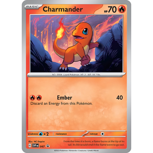 Charmander SV47 Black Star Promo