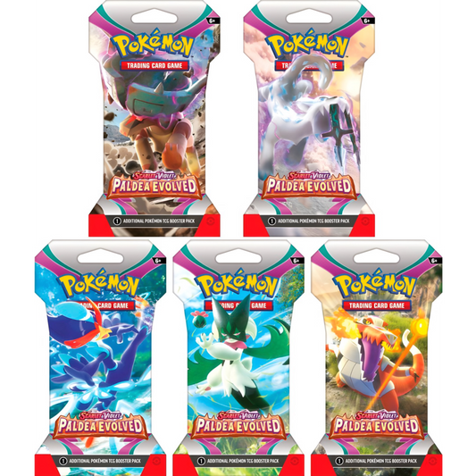 Paldea Evolved Sleeved Booster Pack