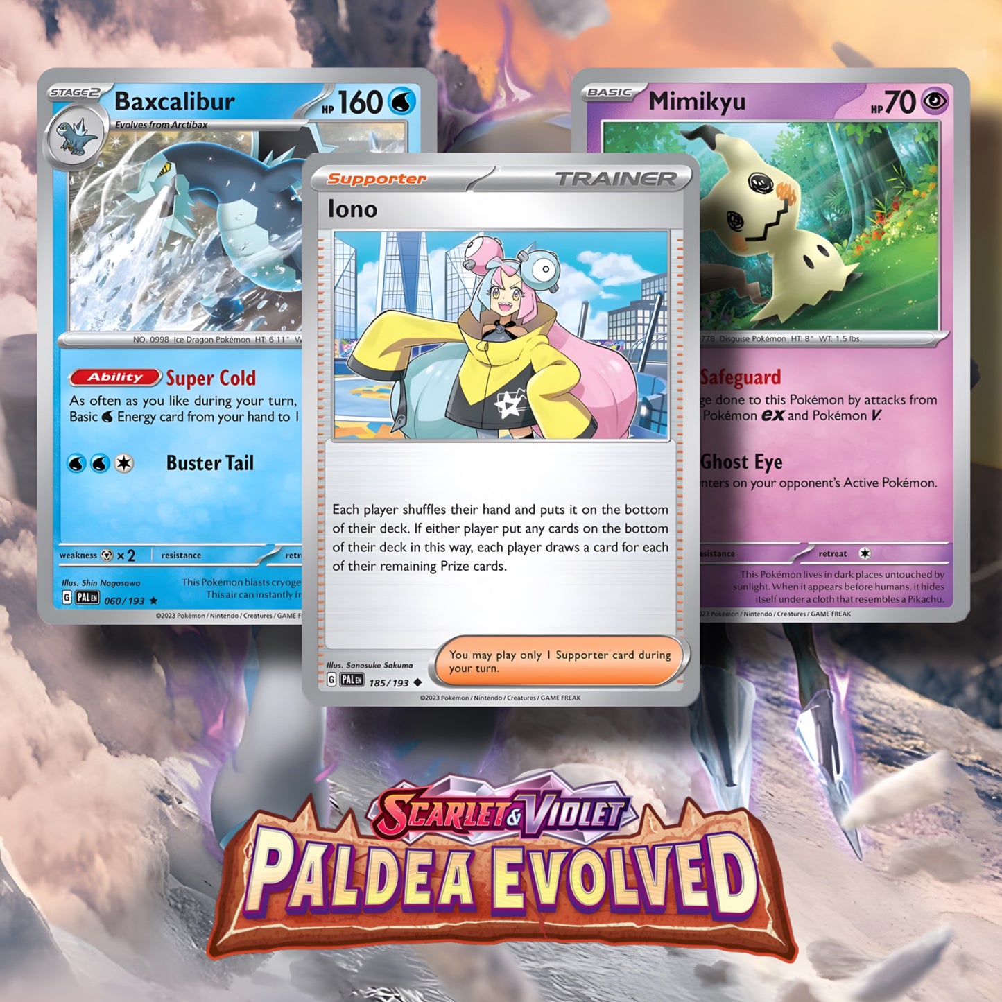 Paldea Evolved Bulk Cards (Ortworm-Sudowoodo)