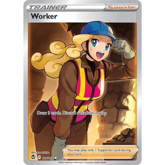 Worker (Full Art) 195/195