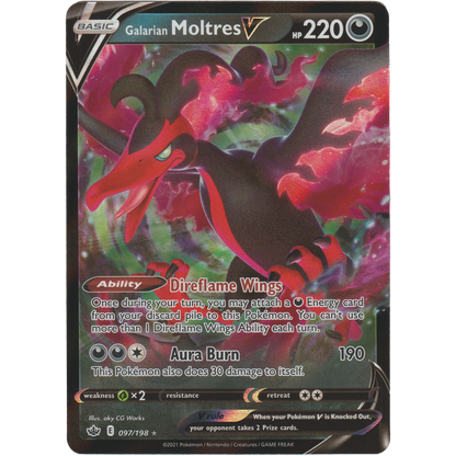 Galarian Moltres V 97/198