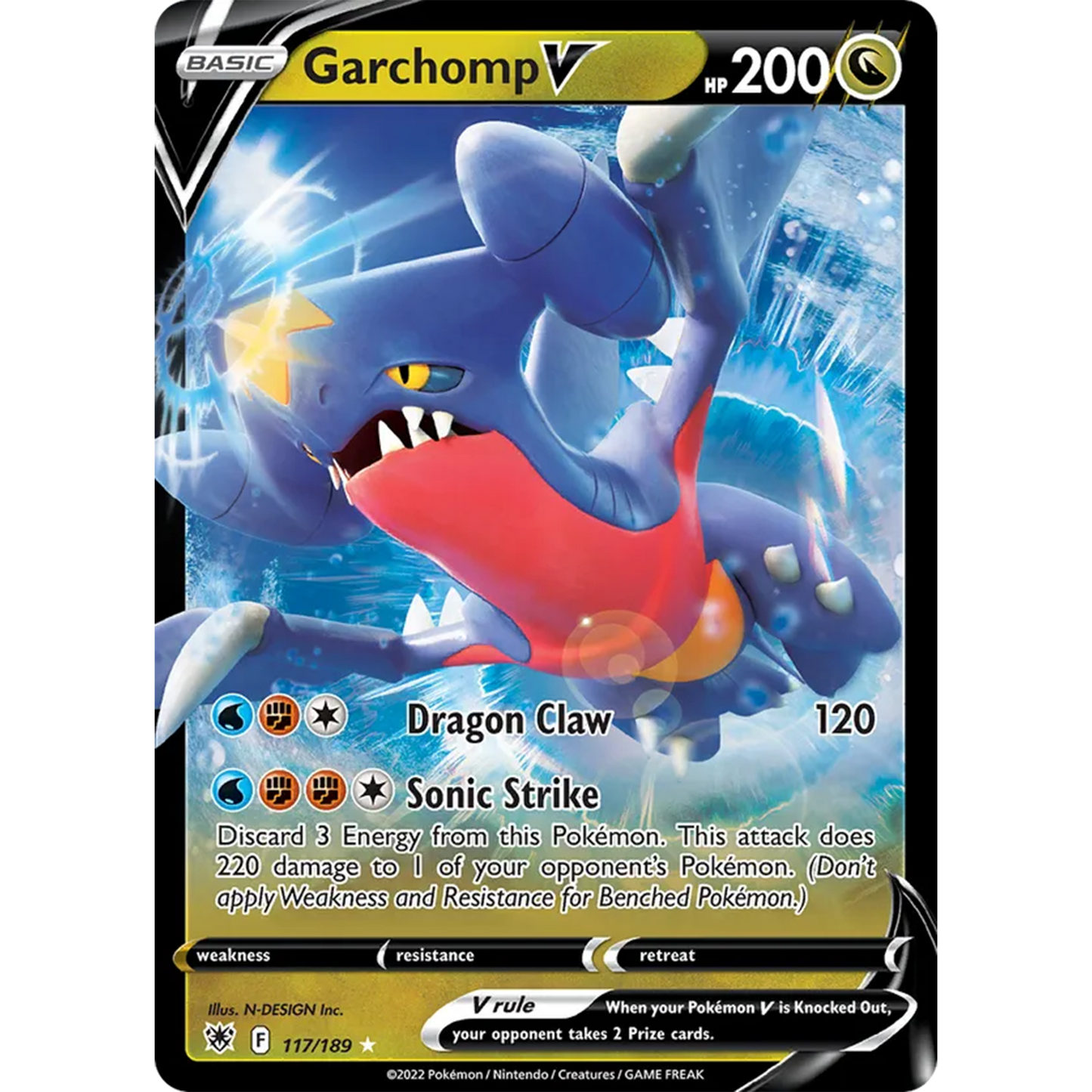 Garchomp V 117/189