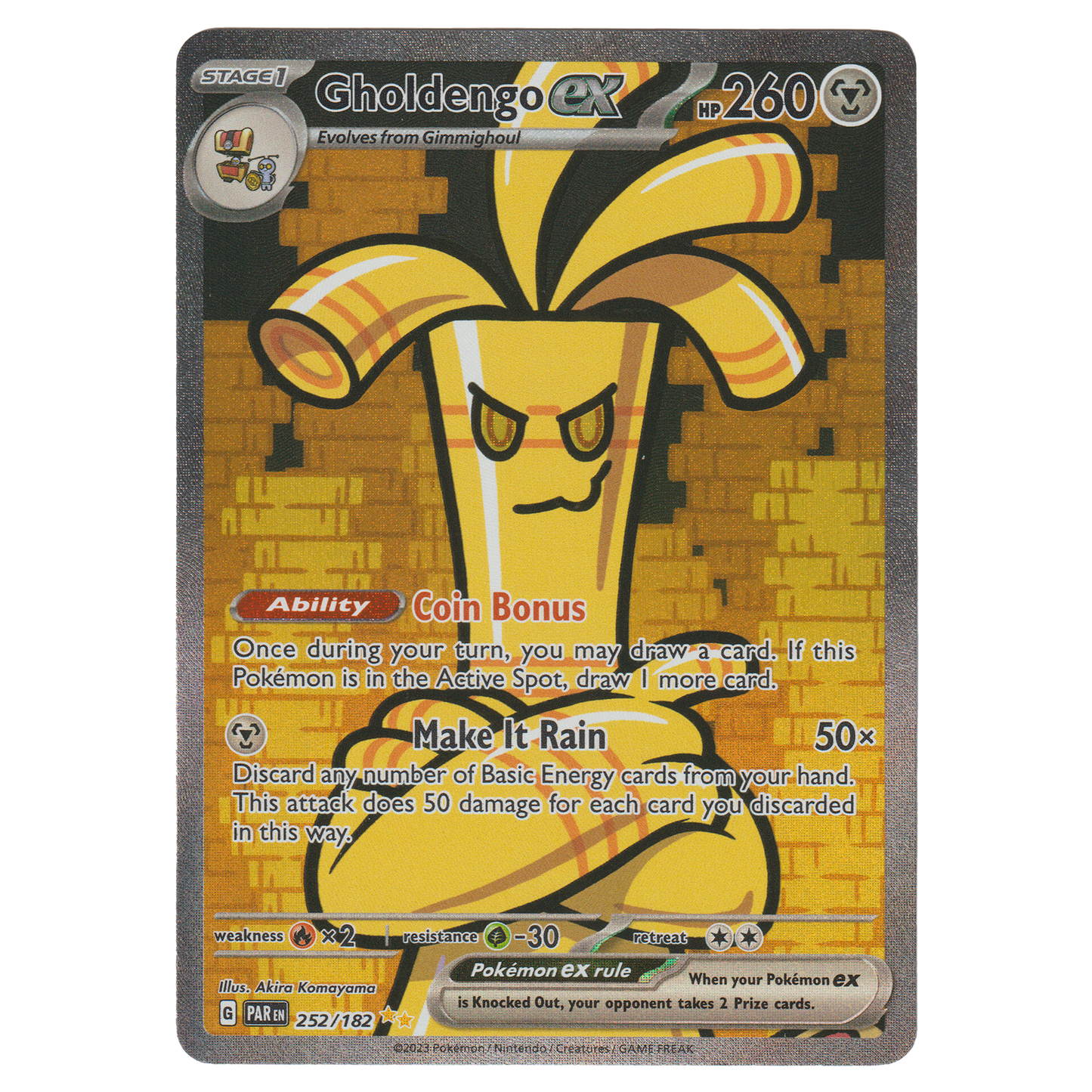 Gholdengo ex 252/182