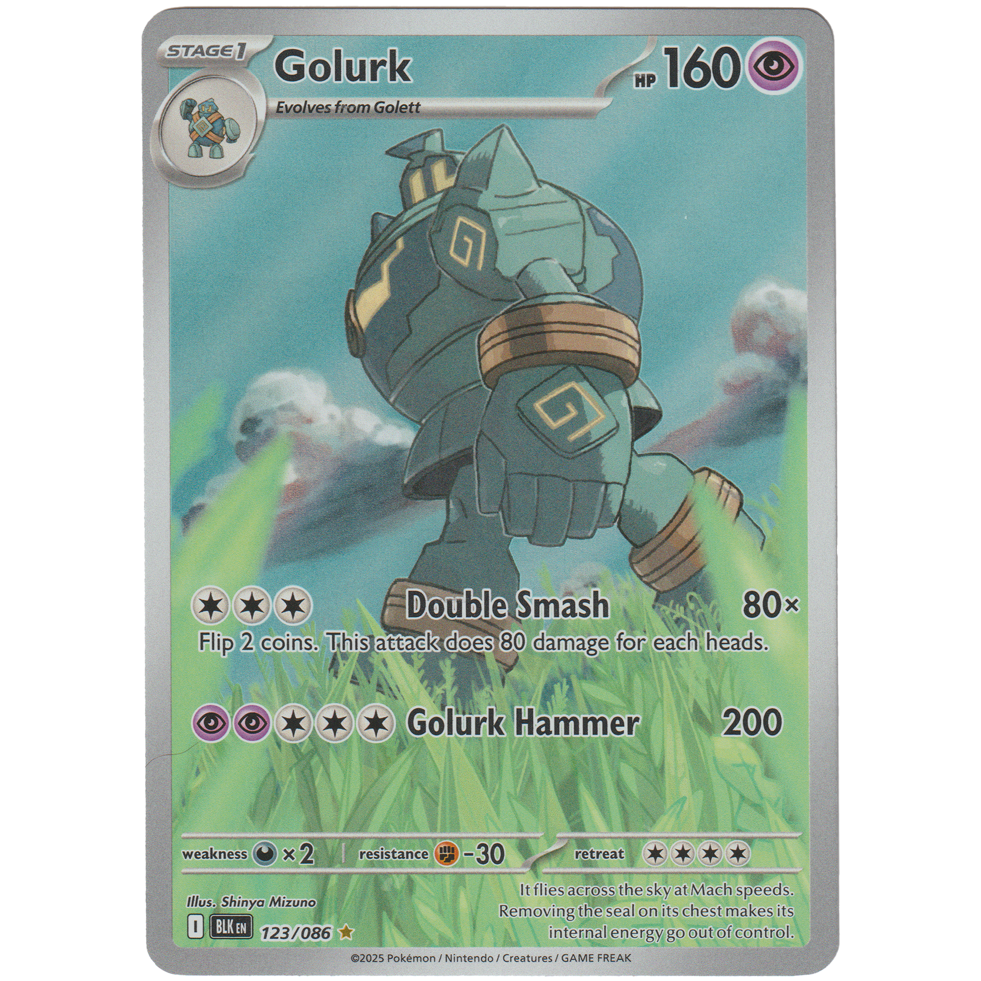 Golurk 123/86 Kooky Collectibles Golurk 123/86 Kooky Collectibles