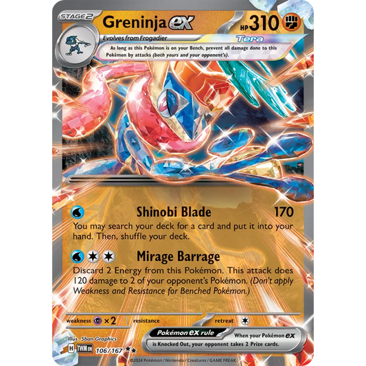 Greninja ex 106/167