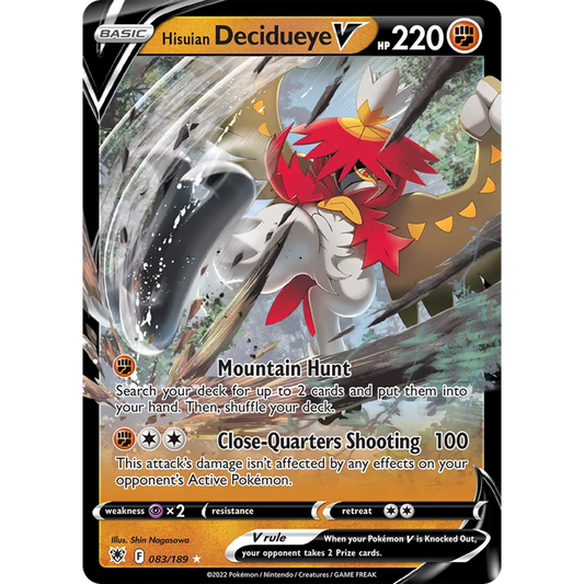 Hisuian Decidueye V 83/189