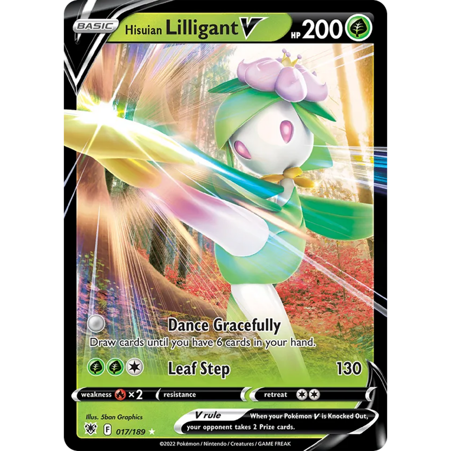 Hisuian Lilligant V 17/189