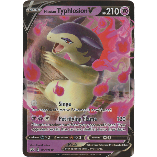 Hisuian Typhlosion V SWSH237