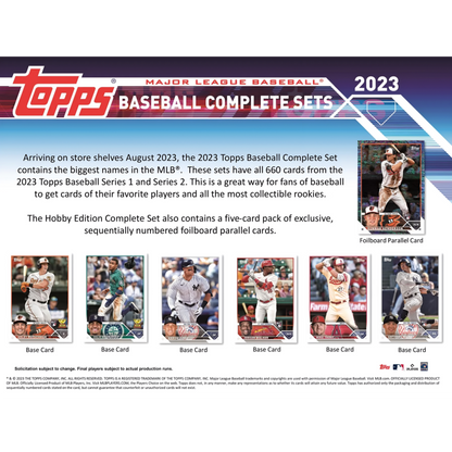 2023 Topps Factory Set Baseball Hobby Box