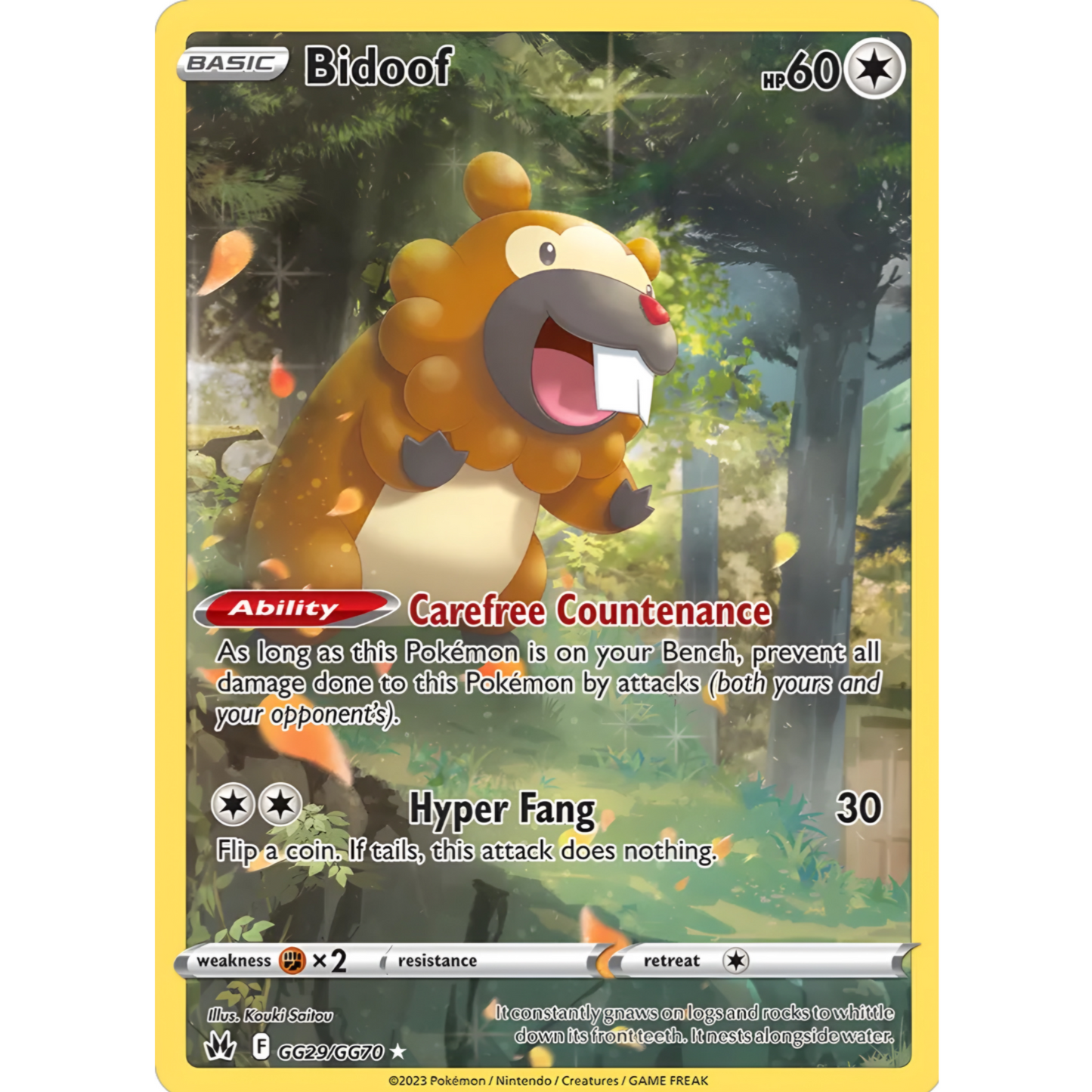 Bidoof GG29/GG70