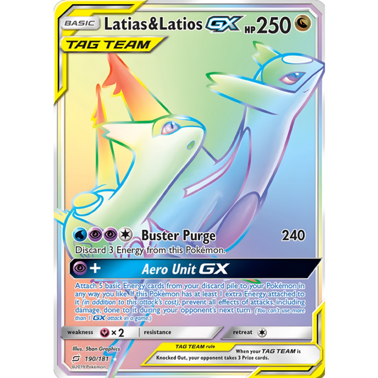 Latias & Latios GX 190/181