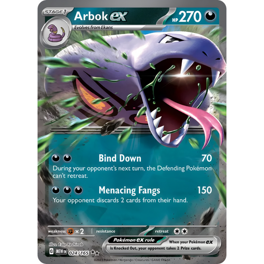 Arbok ex 24/165