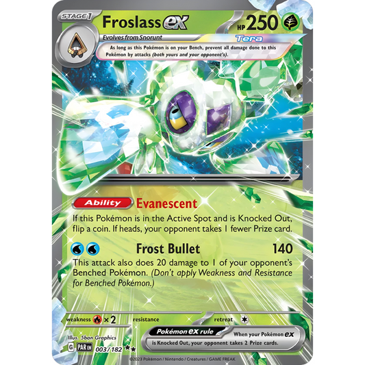 Froslass ex 3/182