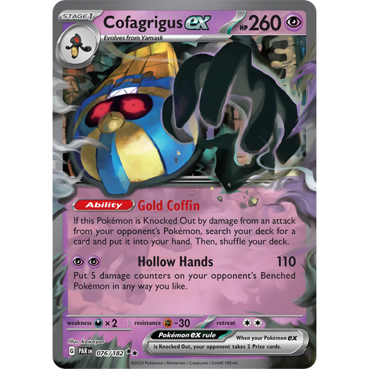 Cofagrigus ex 76/182