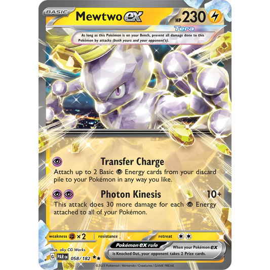 Mewtwo ex 58/182