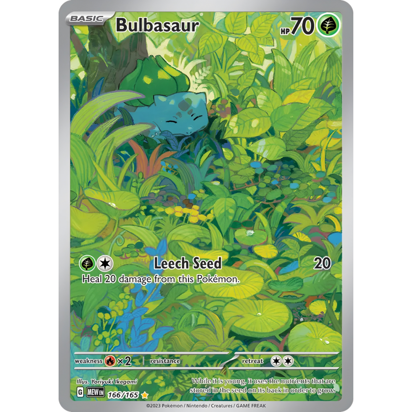 Bulbasaur 166/165