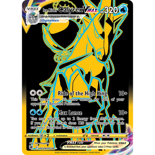 Ice Rider Calyrex VMAX 29/30