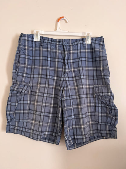 Blue Dad Cargo Shorts