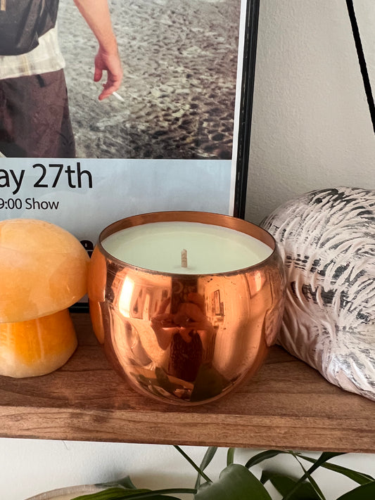 Copper Single-Wick Candle