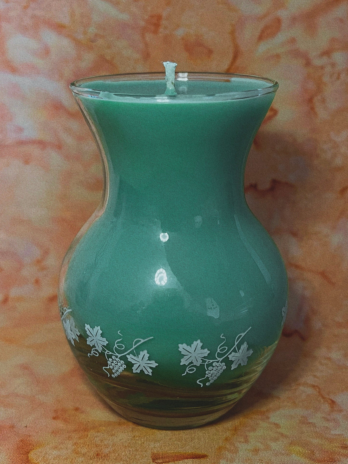 Green Pear-shaped Candle