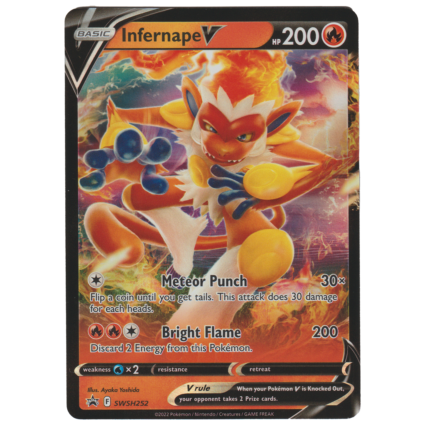 Infernape V SWSH252