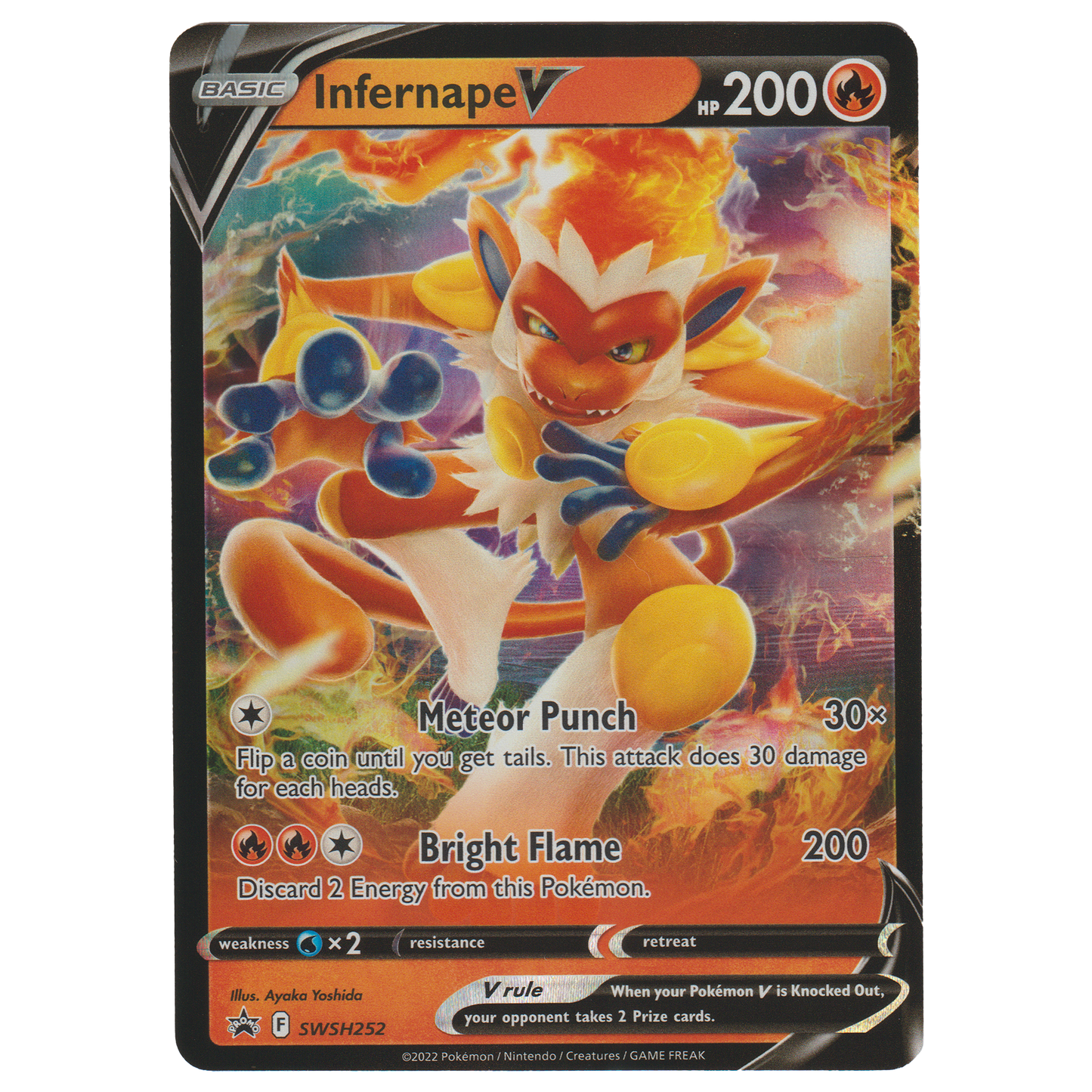 Infernape V SWSH252